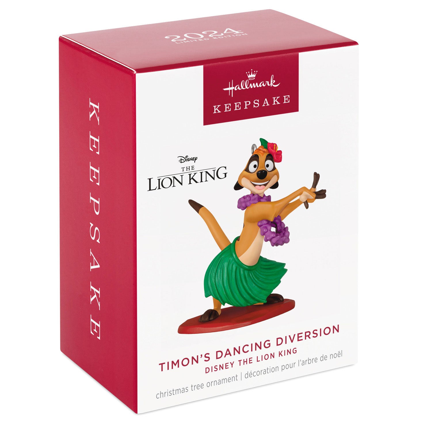 LIMITED Disney The Lion King Timon's Dancing Diversion 2024 Hallmark Keepsake Ornament