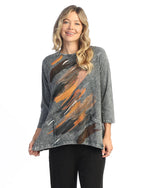 Jess & Jane Mineral Wash Cotton Tunic Top - MADE IN THE USA