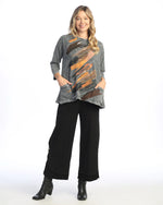 Jess & Jane Mineral Wash Cotton Tunic Top - MADE IN THE USA