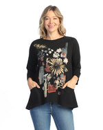 Jess & Jane Mineral Wash Cotton Tunic Top - MADE IN THE USA