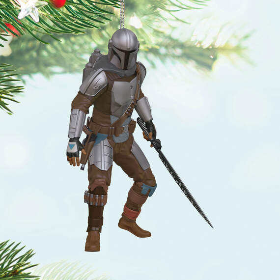 Star Wars: The Mandalorian™ Wielding the Darksaber™ 2024 Hallmark Keepsake Ornament