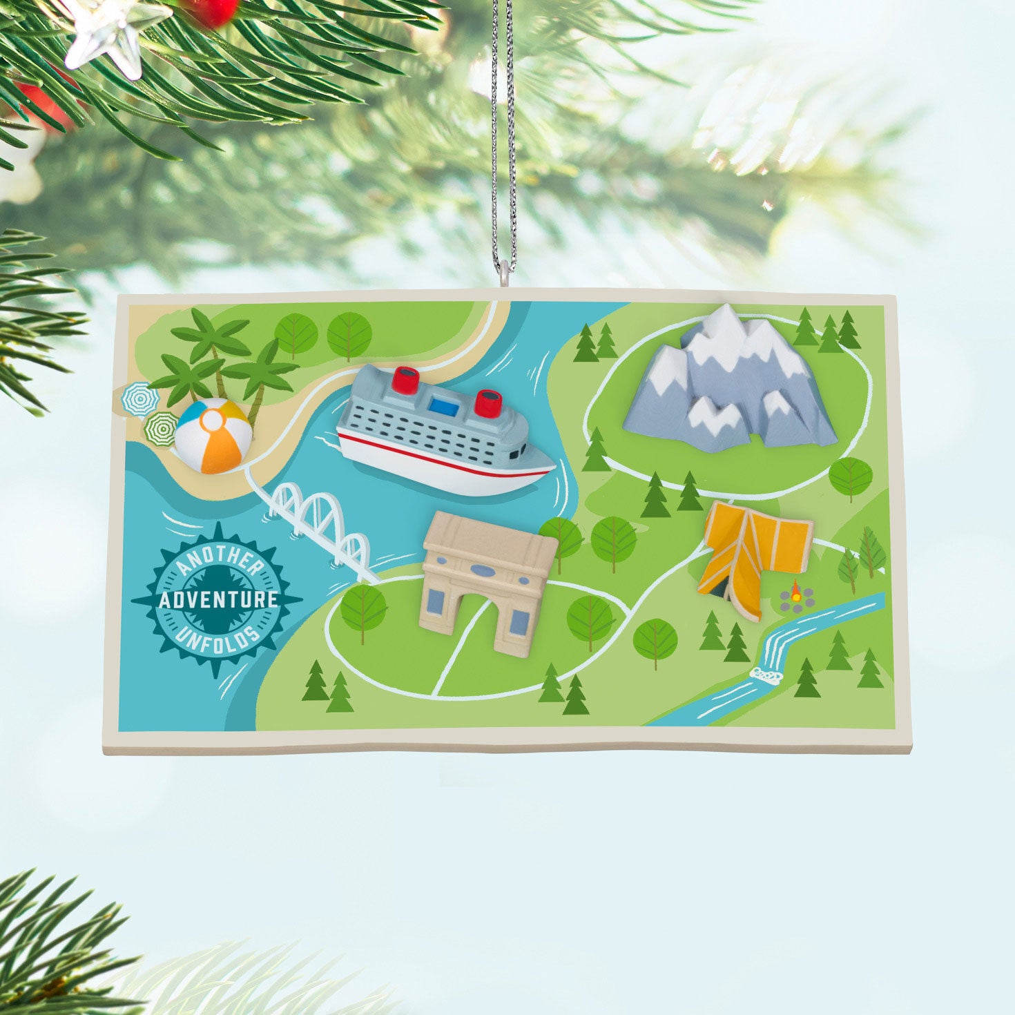 Another Adventure Unfolds 2024 Hallmark Keepsake Ornament