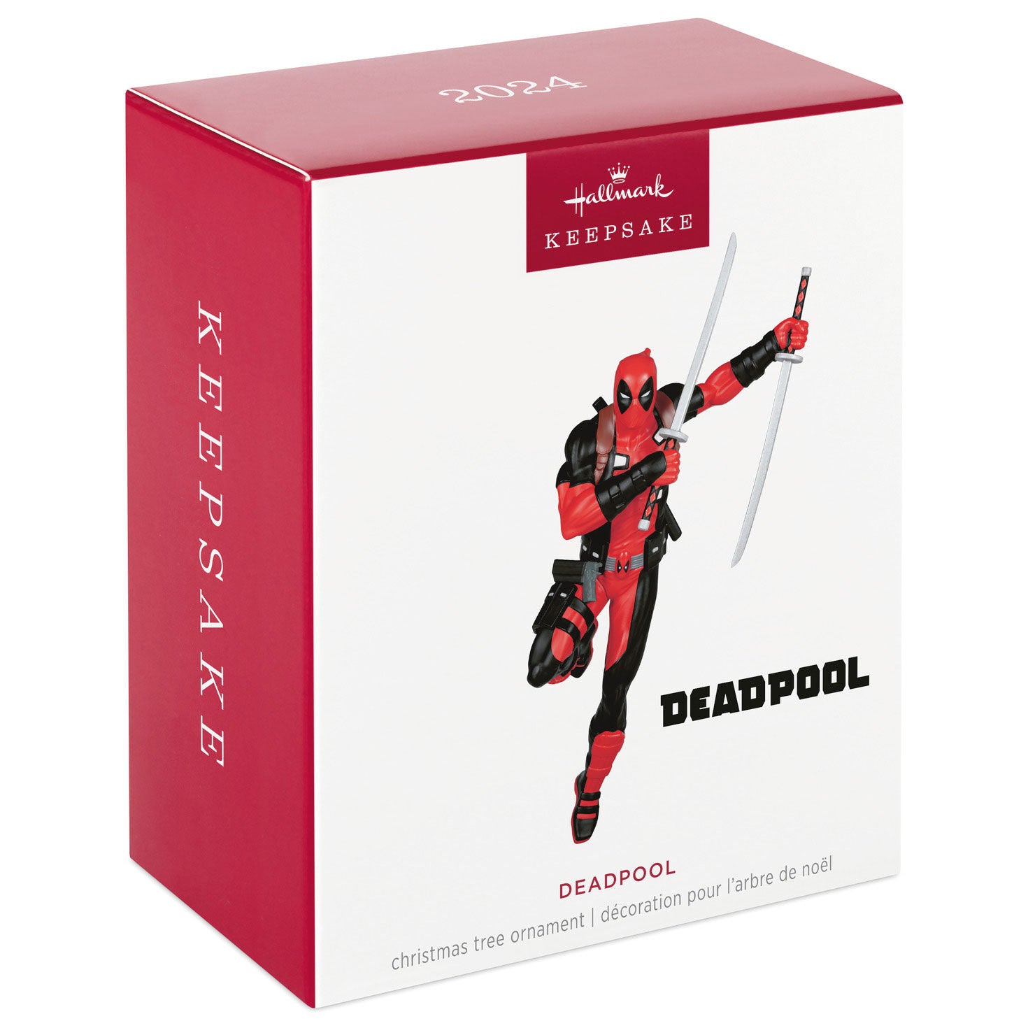 Marvel Deadpool 2024 Hallmark Keepsake Ornament