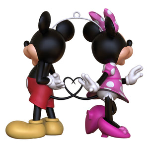 Disney Mickey and Minnie A Tail of Togetherness 2024 Hallmark Keepsake Ornament