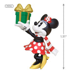 Mini Disney Minnie Mouse Minnie's Special Delivery Ornament, 1.31" 2024 Hallmark Keepsake Ornament