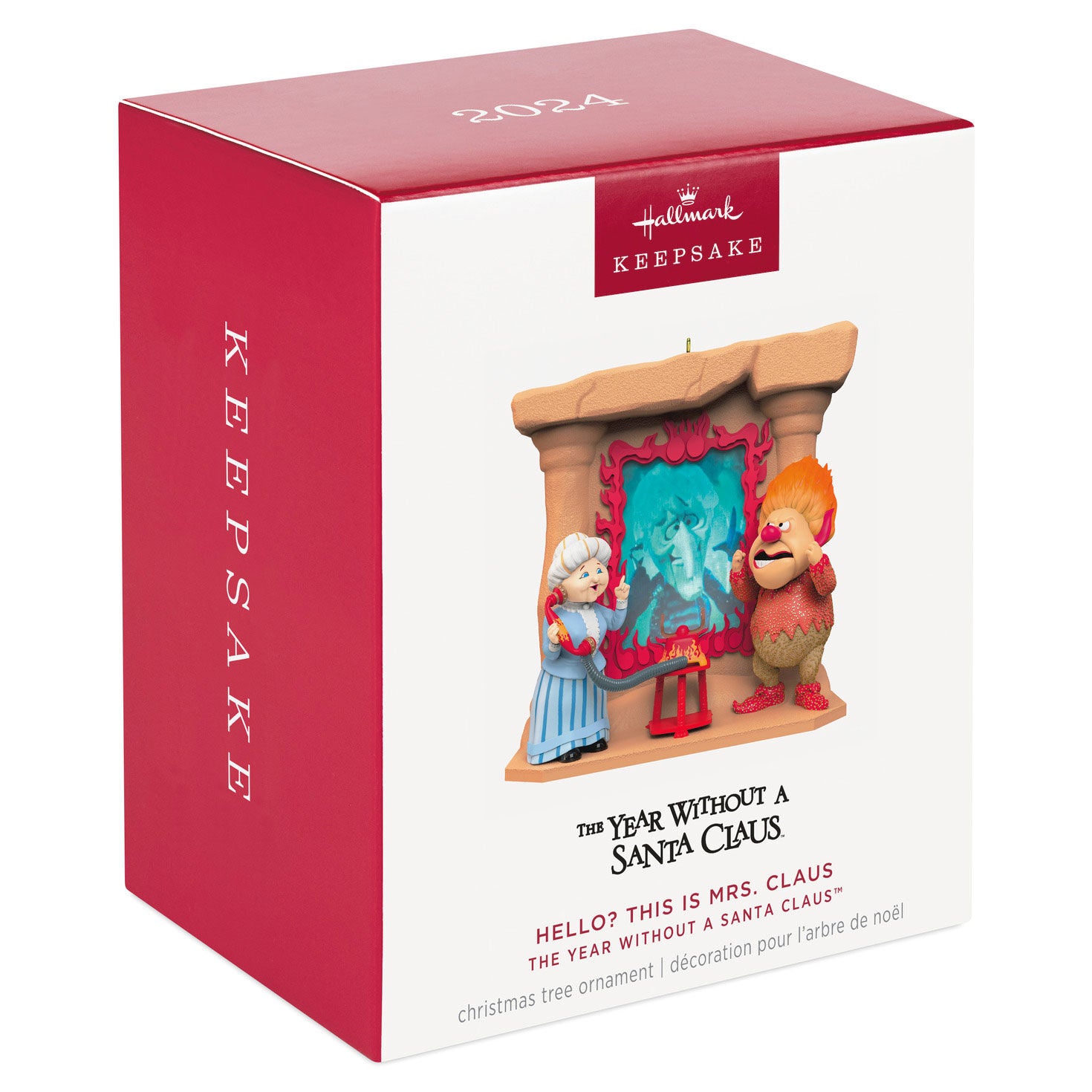 The Year Without a Santa Claus™ Hello? This is Mrs. Claus 2024 Hallmark Keepsake Ornament