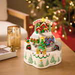 North Pole Village Tabletop Decoration 2024 Hallmark Keepsake Ornament with Light, Sound and Motion