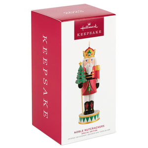 2023 Noble Nutcrackers Special Edition Porcelain Hallmark Keepsake Ornament