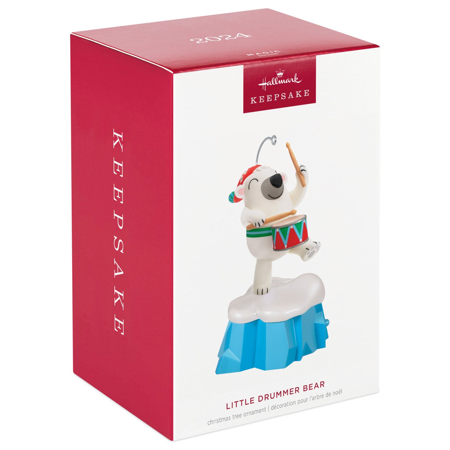 Little Drummer Bear Musical 2024 Hallmark Keepsake Ornament