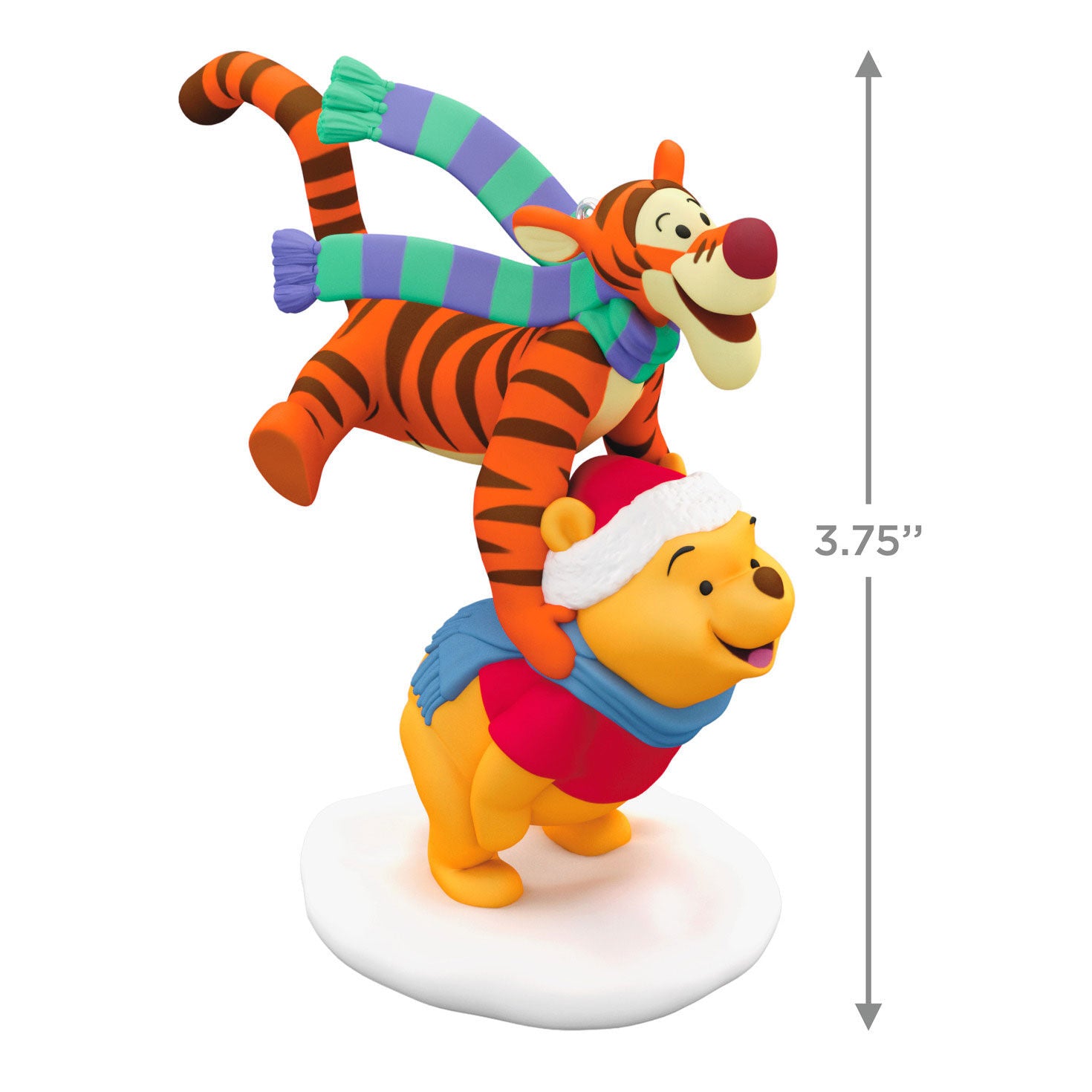 Disney Winnie the Pooh Leapfrogging Friends 2024 Hallmark Keepsake Ornament