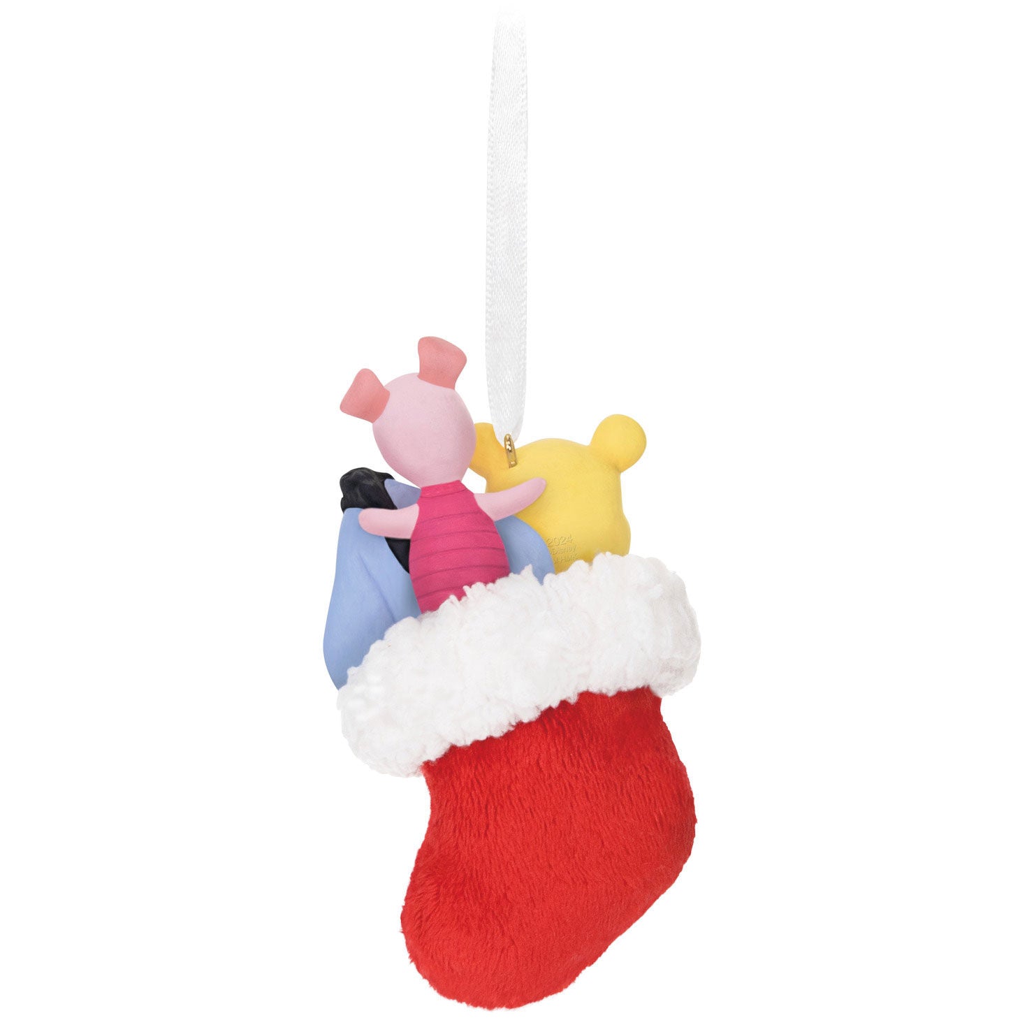 Disney Winnie the Pooh A Snuggly First Christmas 2024 Hallmark Keepsake Ornament