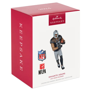 NFL Las Vegas Raiders Davante Adams 2024 Hallmark Keepsake Ornament