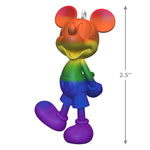 Disney Mickey Mouse Rainbow Mickey 2024 Hallmark Keepsake Ornament