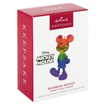 Disney Mickey Mouse Rainbow Mickey 2024 Hallmark Keepsake Ornament