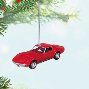 Classic American Cars 1968 Chevrolet® Corvette® L88 Metal 2024 Hallmark Keepsake Ornament