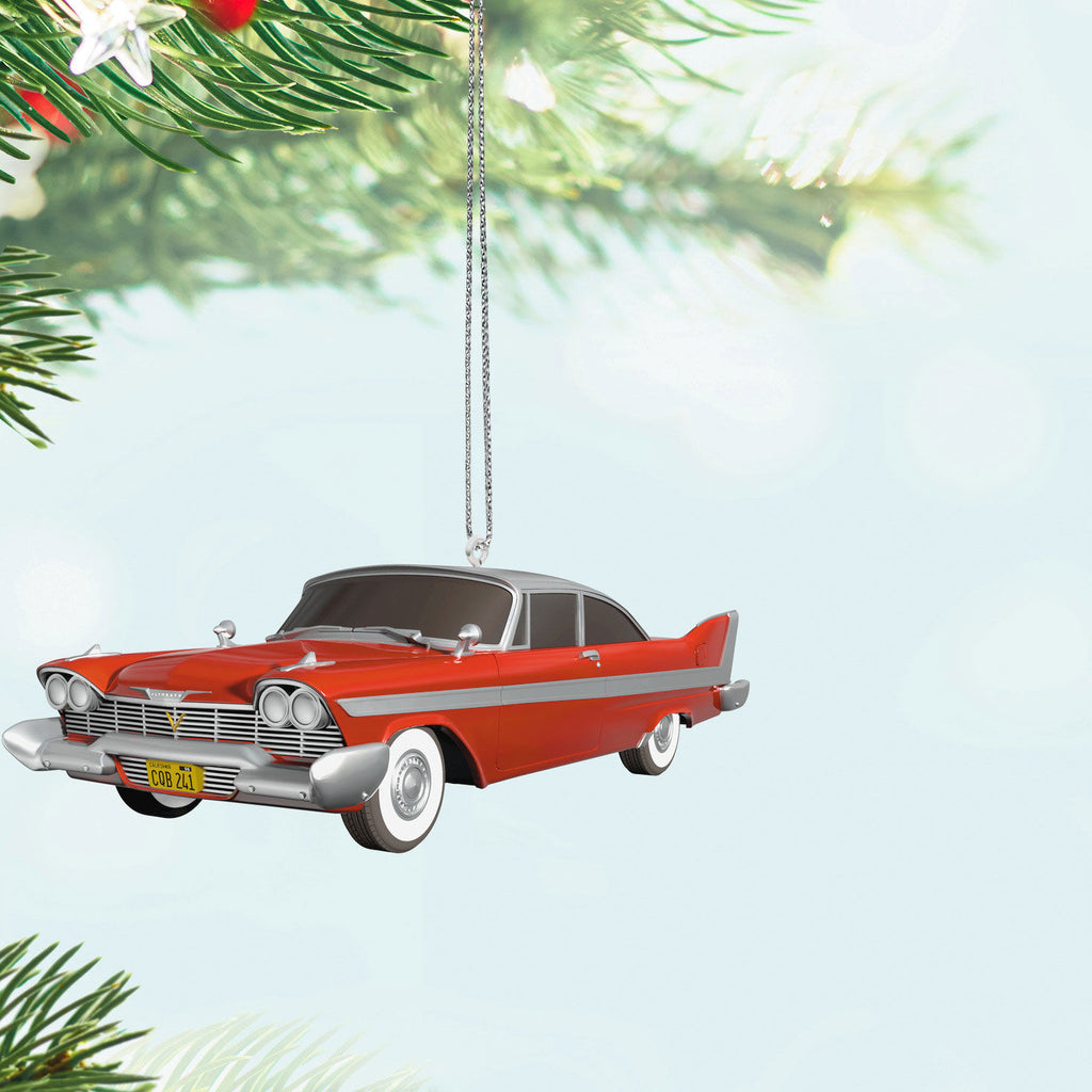 The Car's the Star Christine™ 1958 Plymouth Fury Metal 2024 Hallmark Keepsake Ornament