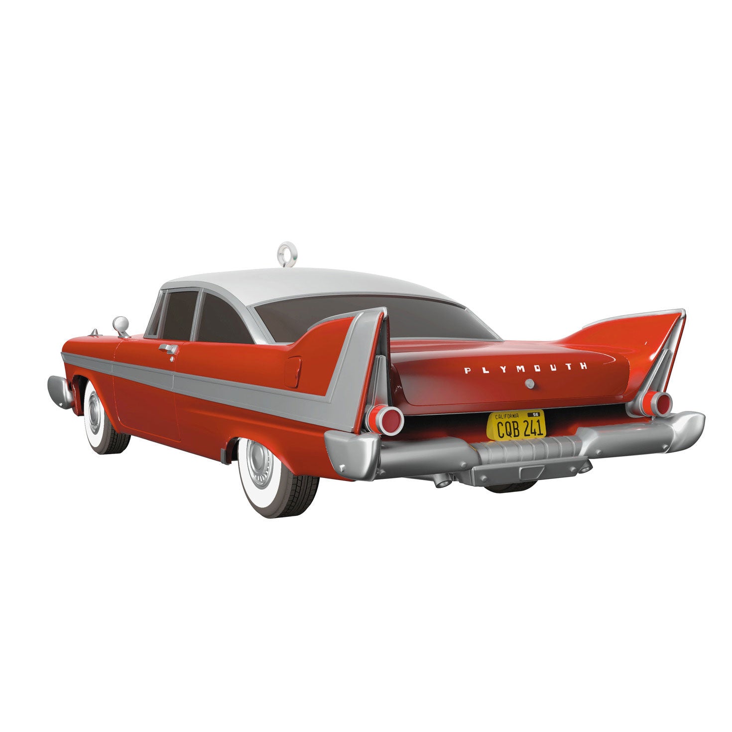 The Car's the Star Christine™ 1958 Plymouth Fury Metal 2024 Hallmark Keepsake Ornament