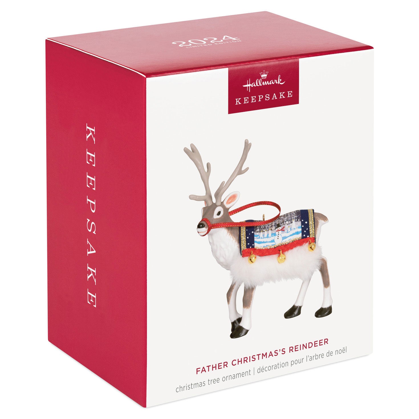 LIMITED Father Christmas's Reindeer 2024 Hallmark Keepsake Ornament