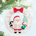 Wreath of Memories 2024 Porcelain Hallmark Keepsake Ornament