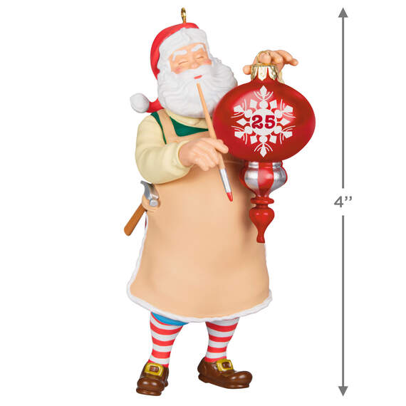 LIMITED Toymaker Santa 25th Anniversary Special Edition Ornament 2024 Hallmark Keepsake Ornament