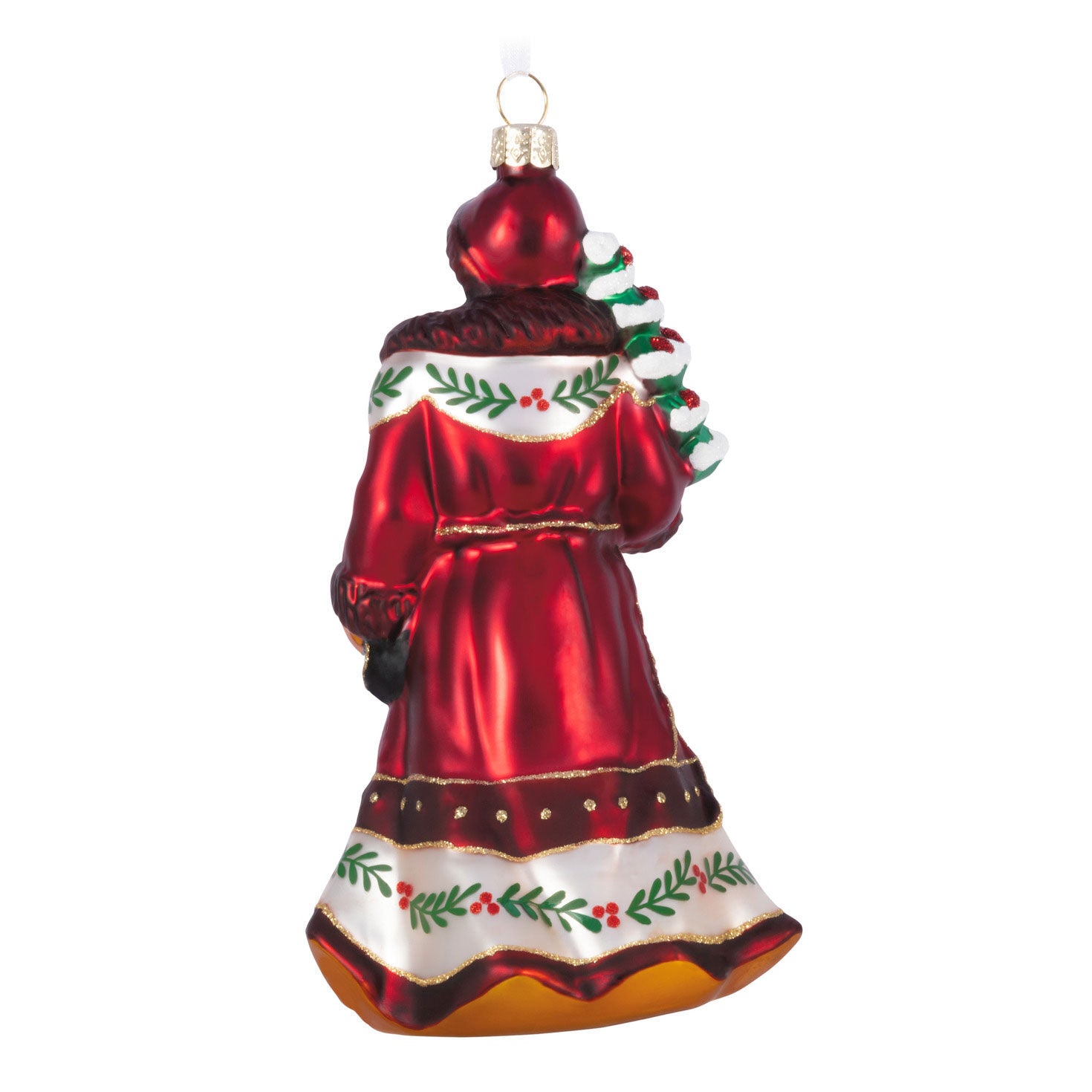 LIMITED Santa Claus Glass 2024 Hallmark Keepsake Ornament