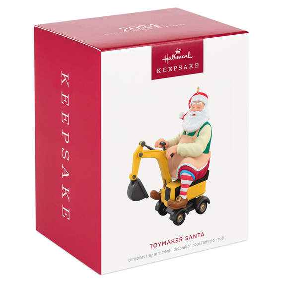 Toymaker Santa 2024 Hallmark Keepsake Ornament