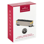 Lionel® Union Pacific Rotary Bathtub Gondola Metal 2024 Hallmark Keepsake Ornament