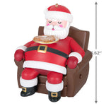 Snoring Santa Ornament With Sound and Motion 2024 Hallmark Keepsake Ornament