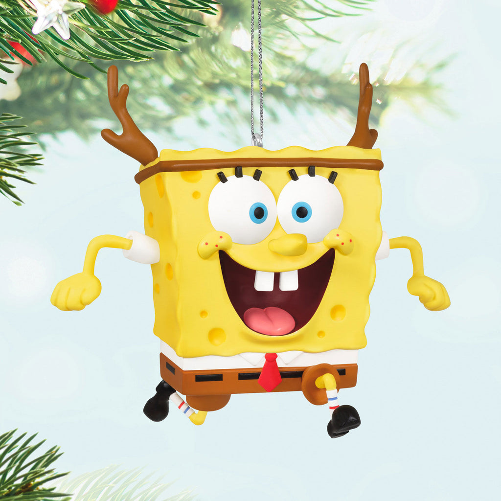 Nickelodeon SpongeBob SquarePants Holiday Rush 2024 Hallmark Keepsake Ornament