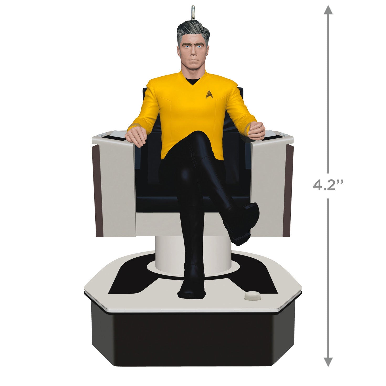 Star Trek™: Strange New Worlds Captain Christopher Pike 2024 Hallmark Keepsake Ornament With Sound