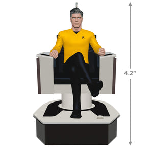 Star Trek™: Strange New Worlds Captain Christopher Pike 2024 Hallmark Keepsake Ornament With Sound