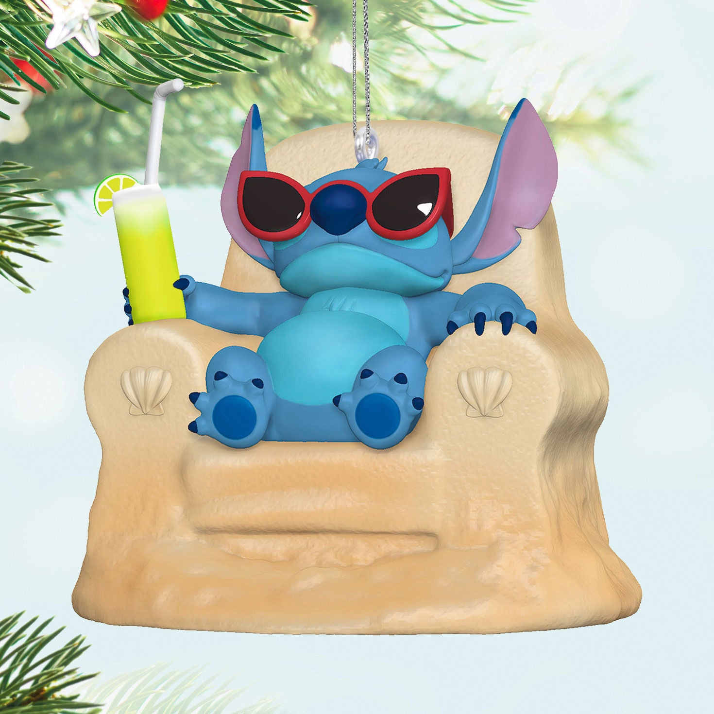 Disney Lilo & Stitch Sun-Kissed Stitch 2024 Hallmark Keepsake Ornament