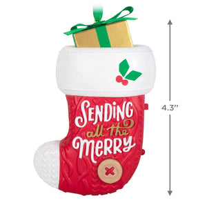 Sending All the Merry Recordable Sound 2024 Hallmark Keepsake Ornament