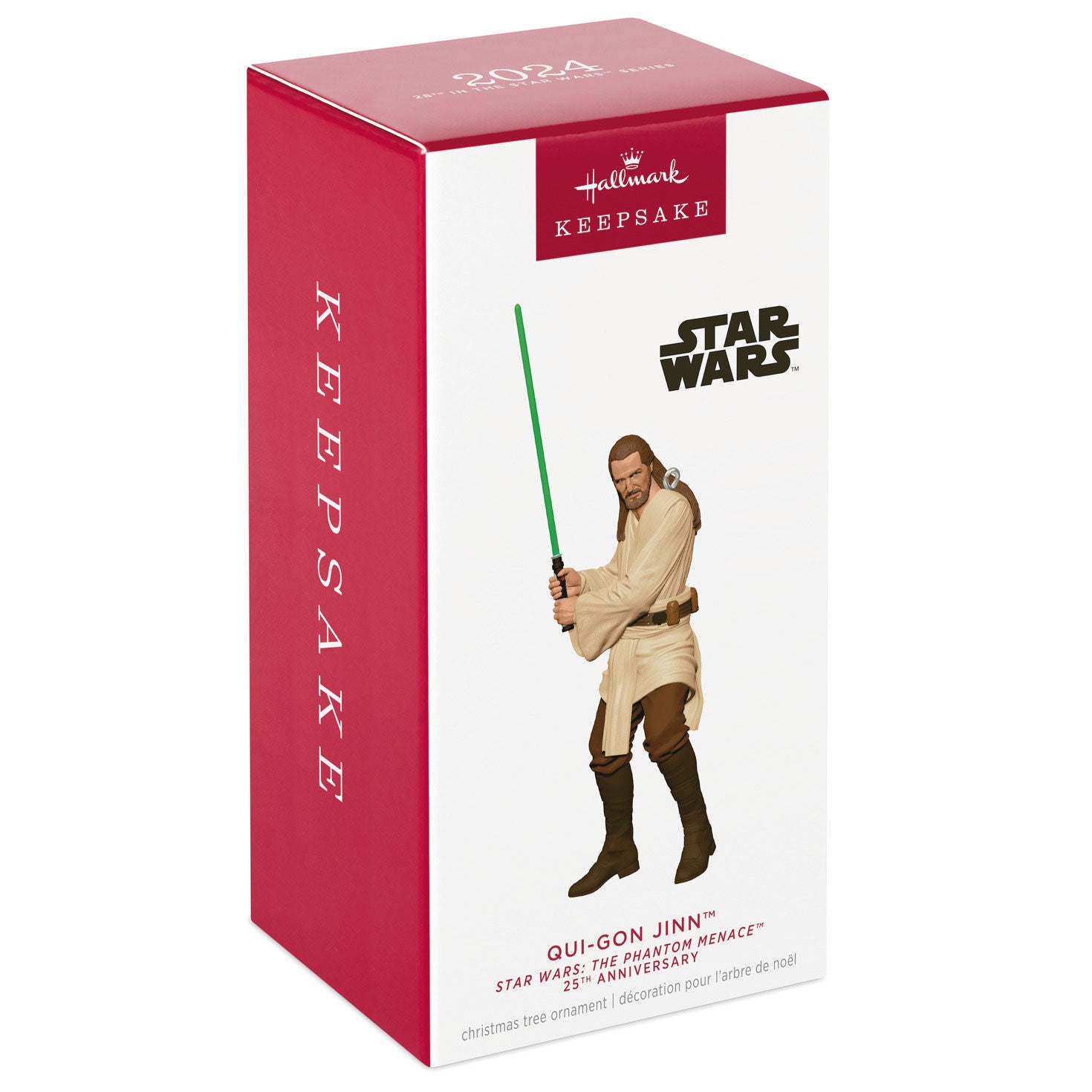 Star Wars: The Phantom Menace™ 25th Anniversary Qui-Gon Jinn™ 2024 Hallmark Keepsake Ornament