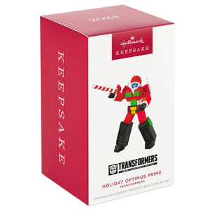 Hasbro® Transformers™ Holiday Optimus Prime 2024 Hallmark Keepsake Ornament