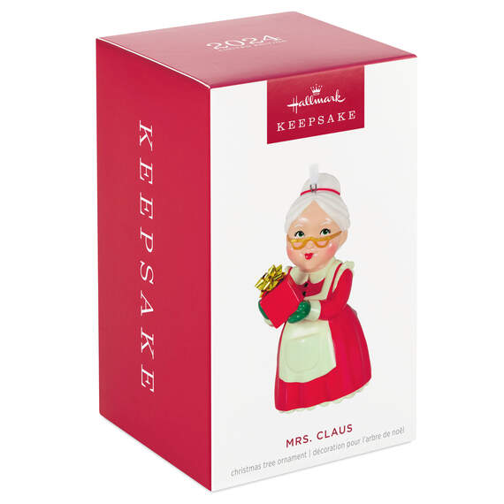 LIMITED Mrs. Claus Porcelain 2024 Hallmark Keepsake Ornament