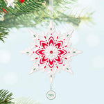 Snowflake Porcelain 2024 Hallmark Keepsake Ornament