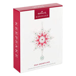 Snowflake Porcelain 2024 Hallmark Keepsake Ornament