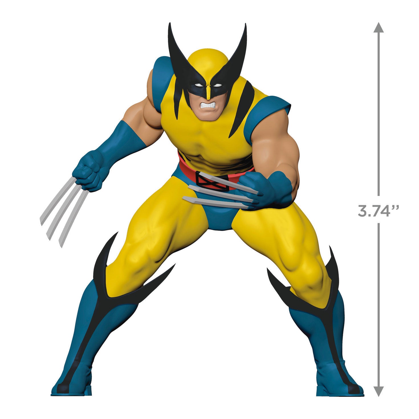 Marvel Studios X-Men '97 Wolverine 2024 Hallmark Keepsake Ornament