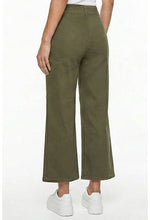 Ethyl Wide Leg Crop Denim