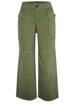 Ethyl Wide Leg Crop Denim