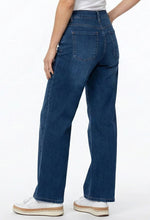 Ethyl Classic Zip Up Straight Leg Denim - Medium Wash