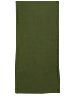 Ethyl Wide Leg Jean with Pork Chop Pocket - Olive