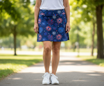 Lulu B UPF 50+ Skort - Fireworks Navy