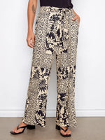 Charlie B Printed Wide Leg Pants - Ornato