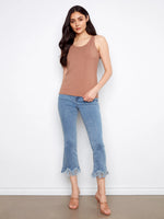 Charlie B Bamboo Viscose Reversible Cami - Desert