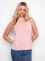 Charlie B Bamboo Viscose Reversible Cami - Peony