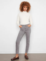 Charlie B Slim Leg Jeans - Smoke Grey