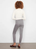 Charlie B Slim Leg Jeans - Smoke Grey