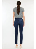 Kancan Midrise Ankle Skinny Jean - Dark Wash